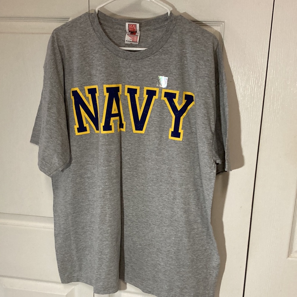 Vintage Bayside Brand ‘Navy’ Tee - Sz:XL